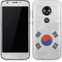 South Korean Flag Distressed Moto E5 Play Skin